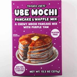 Trader Joe's UBE MOCHI Pancake & Waffle Mix